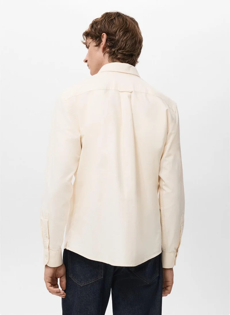 Mango Man 100% cotton Oxford shirt